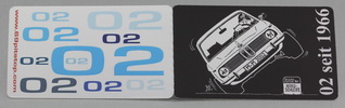 "02 seit 1966" Limited Edition Briefmarke